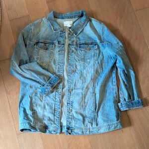 Caslon Light Blue Denim Jacket